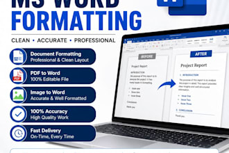 professionally format microsoft word documents