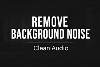 remove background noise from your audio