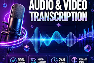 do professional audio transcription and podcast to text