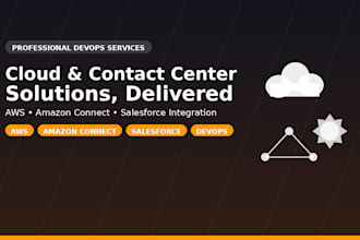 manage your AWS devops infrastructure cicd pipelines and amazon connect