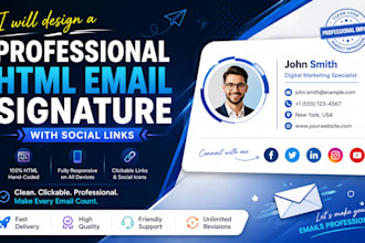 html email signature for your lead generation clickable marketing emailsignature