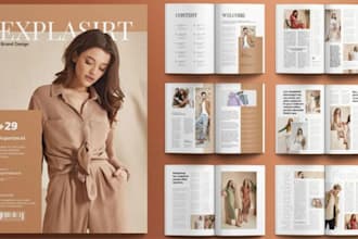 design product catalog, brand catalogue lookbook sell sheet for retail sales