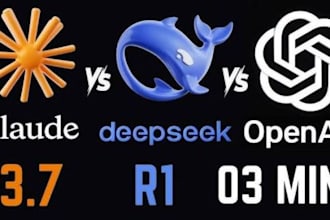 create a machine learning app using deepseek or openai gpt4o or o1 or claude