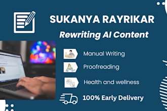 rewrite and humanize ai content into natural, SEO friendly writing