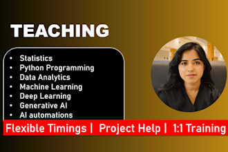 teach python, ml, dl, nlp, ai, computer vision