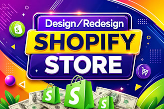 design pro shopify store to make money