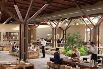 create ultra realistic architectural and interior design renderings
