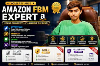 be your amazon fbm expert for complete store management