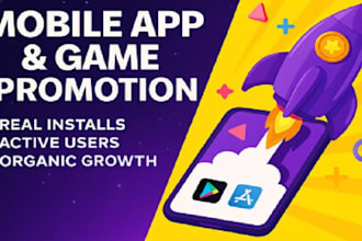 do android mobile app promotion, game promotion, app install