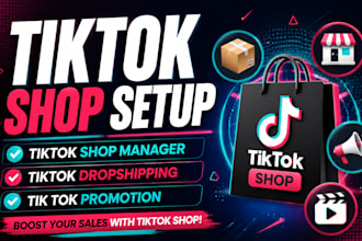 create tik tok shop setup tik tok dropshipping manager shopify integration