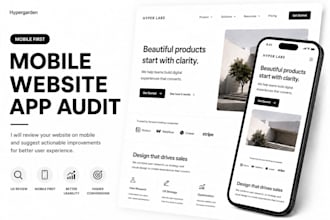 audit your website or app mobile UX and usability