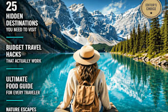 design a luxury fashion magazine