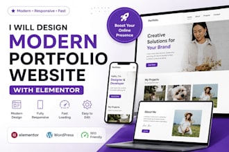 design wordpress portfolio websites