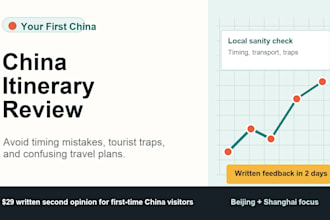 review your china travel itinerary and spot tourist traps