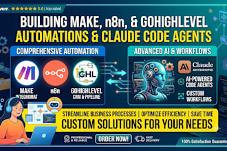 teach make com automation n8n automation gohighlevel workflow claude code agent