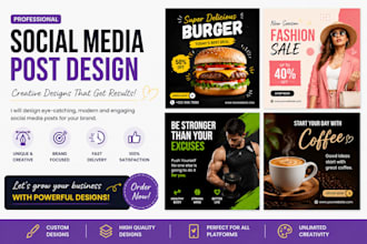 design social media post
