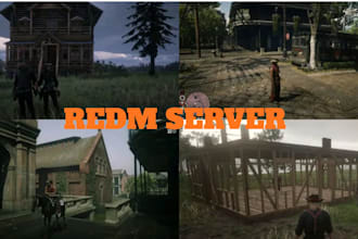 create custom redm mlo design, redm map building, redm server mlo