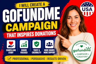 create crowdfunding gofundme for medical, personal, charity