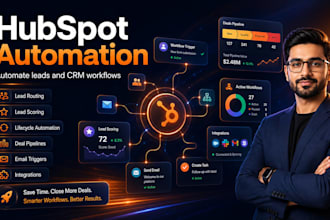 build hubspot automation workflows and integrations