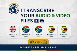 transcribe videos and audios into text