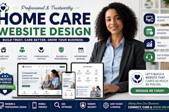 home care website, care giver website, senior care website, nursing care website