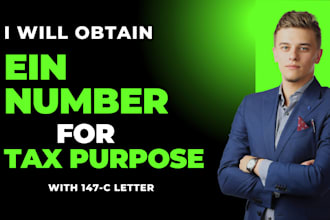 obtain a ein number with confirmation letter for llc and non resident