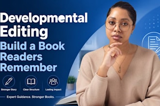 developmental edit your self help or nonfiction book