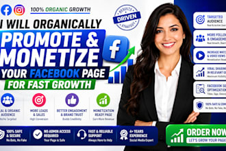 organically promote and monetize your facebook page for fast growth