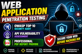 be your web application penetration tester and security auditor