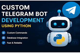 develop a custom telegram bot using python and aiogram