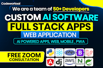 do ai website development, ai software, full stack web developer, chatbot