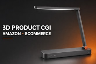 create photorealistic 3d product renders for amazon