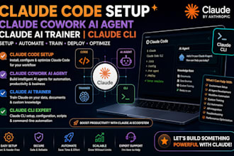 claude code setup, claude cowork ai agent, claude ai trainer claude cli