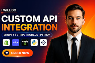 do wordpress API integration, rest API development, and woocommerce API setup