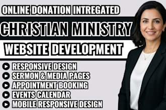 christian ministry website church website nonprofit ministry website faith based