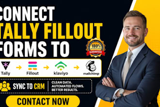 connect tally fillout form to klaviyo mailchimp crm