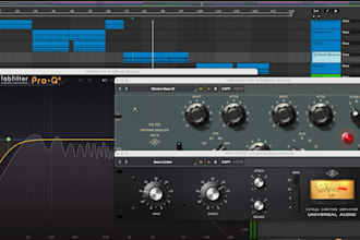 mix and master your song and post production for video