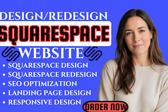 design squarespace website, redesign squarespace and squarespace website design