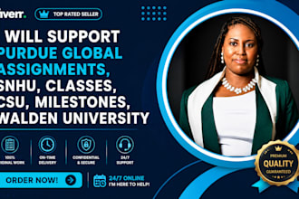 support purdue global assignments,snhu,classes, csu,milestones,walden university