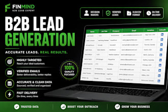 build targeted b2b lead lists with verified decision makers