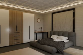 do room design and render using blender and vray