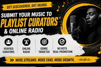 be your music manager artist for promotion growth and promotion and branding