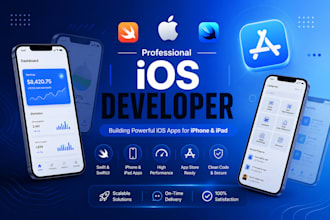 develop ios app with swiftui and swift for iphone and ipad