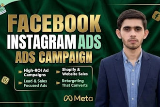 your expert meta ads manager for facebook and instagram advertising