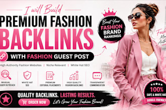 build premium fashion backlinks with fashion guest post