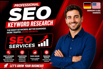 do professional SEO keyword research for higher rankings