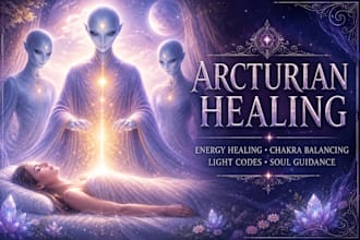 channel an arcturian energy healing and intuitive chakra reading