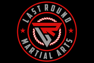 design martial arts brand monogram logo