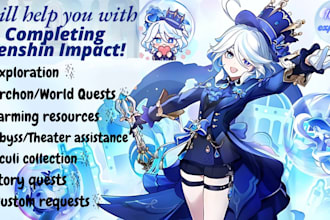 do your genshin exploration, quests, or help you with endgame content