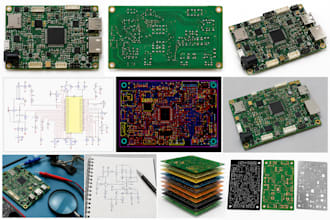 do pcb reverse engineering, pcb layout and schematic recreation